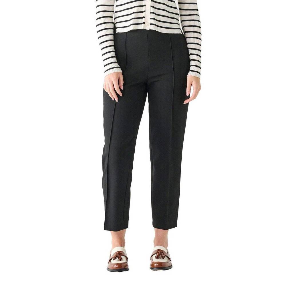 NEW BLACK TAPE women's high waist pintuck pant in black